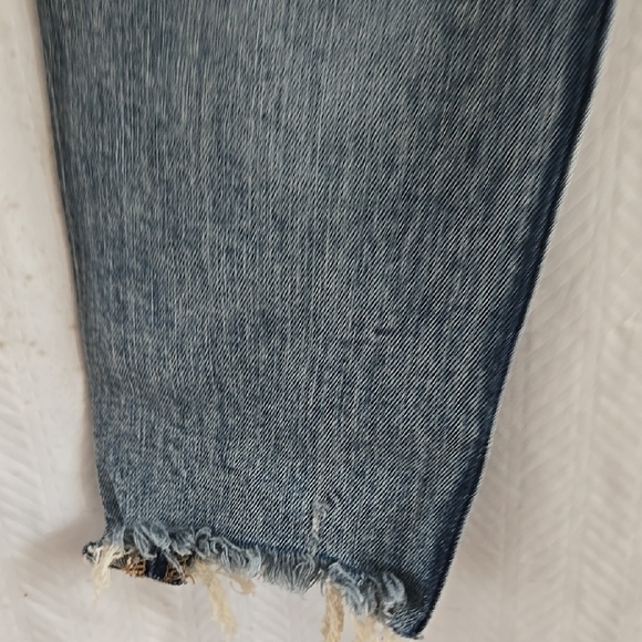 Zara Blue Distressed Men's Skinny Fi Jeans 30" - Picture 8 of 10